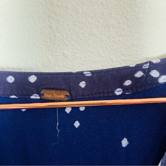 Free People Shibori Tunic Top XS - Picture 6 of 8